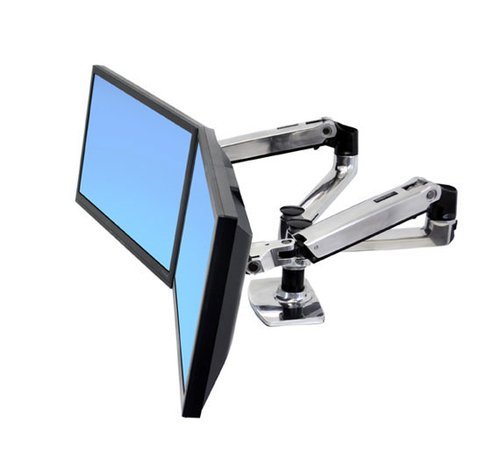 Ergotron 45-245-026/LX Dual Side-by-Side Arm