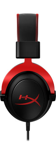 HyperX Cloud II Red Stereo Noir - Micro-casque - grosbill.com - 2