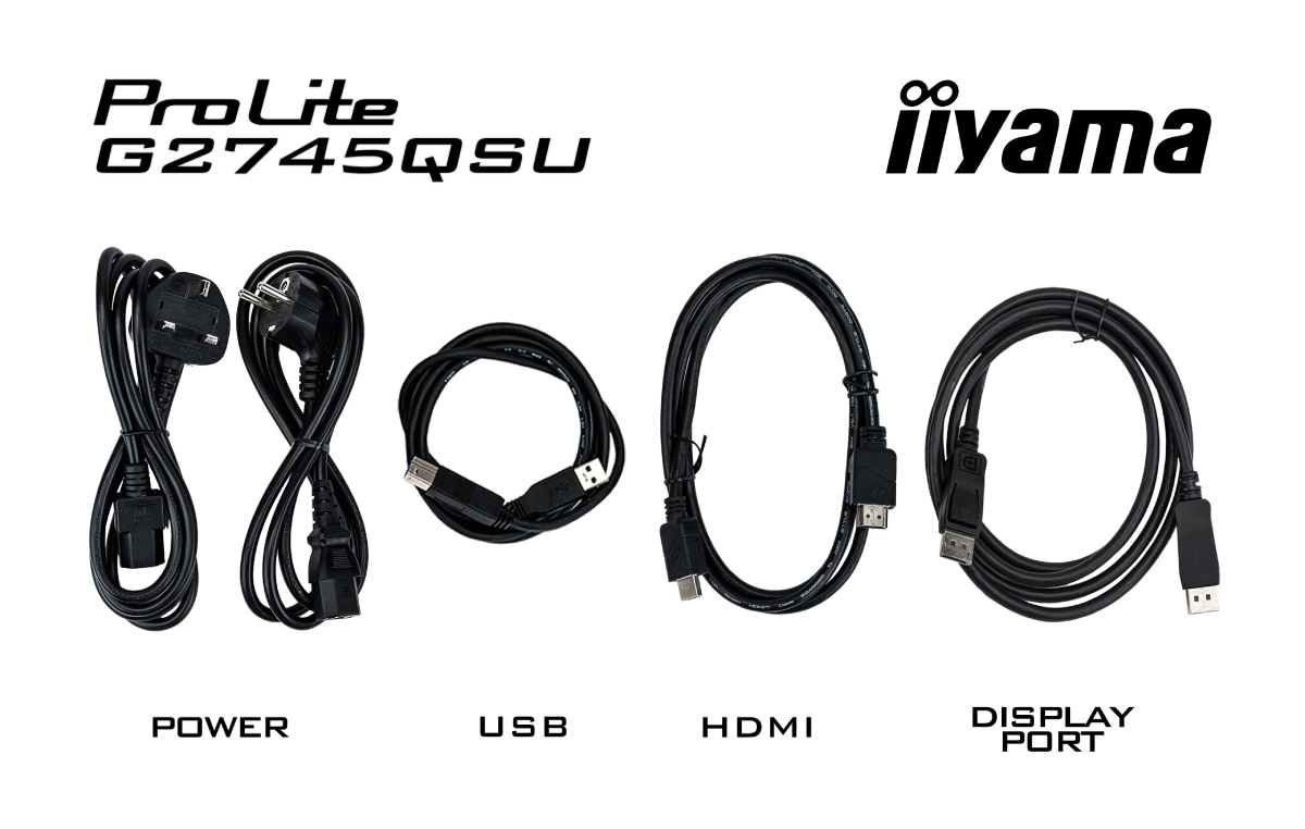 Iiyama 27 pouces  G2745QSU-B1 - Ecran PC Iiyama - grosbill.com - 7
