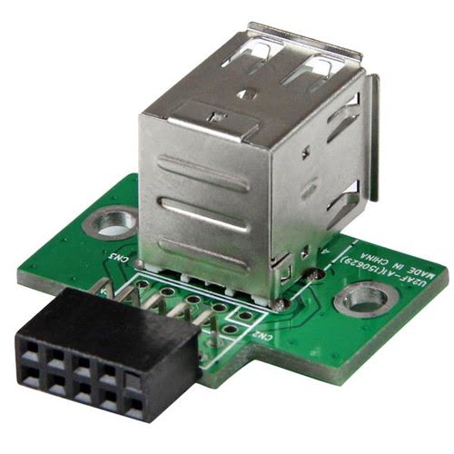 2 Port USB Motherboard Header Adapter - Achat / Vente sur grosbill.com - 0