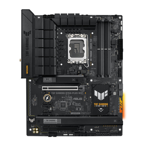 image produit Asus TUF GAMING B760-PLUS WIFI - LGA1700/DDR5/ATX Grosbill