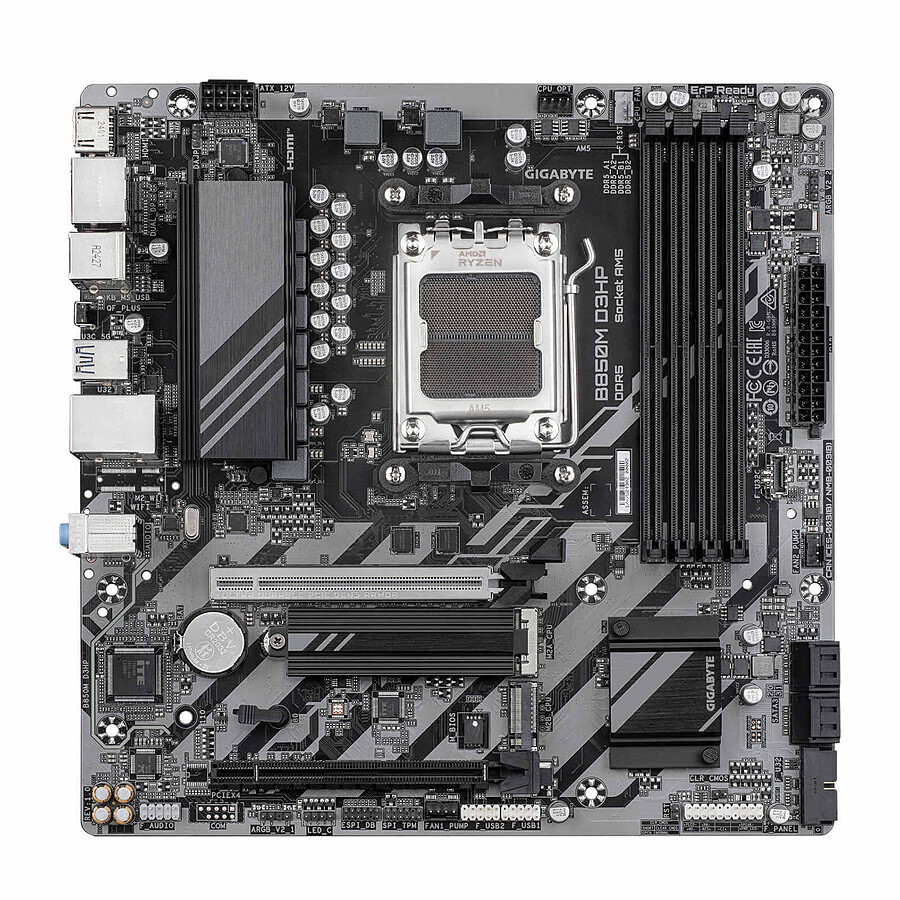 Gigabyte B850M D3HP Micro-ATX  - Carte mère Gigabyte - grosbill.com - 1