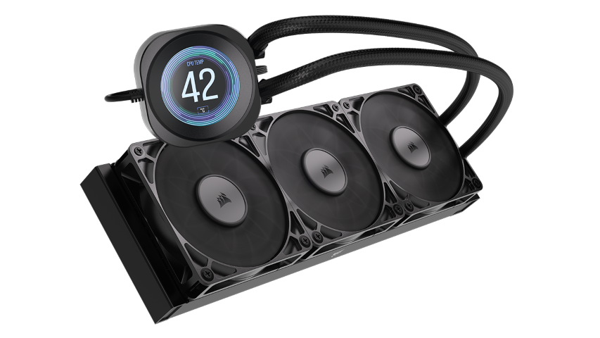 Corsair NAUTILUS 360 RS LCD - 360mm - Noir - Watercooling Corsair - 1