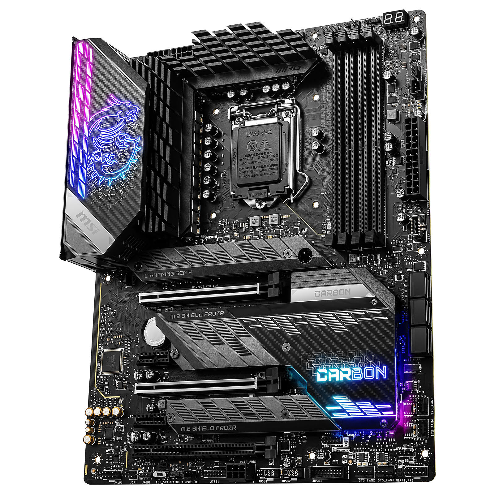MSI MPG Z590 GAMING CARBON WiFi ATX  - Carte mère MSI - 2