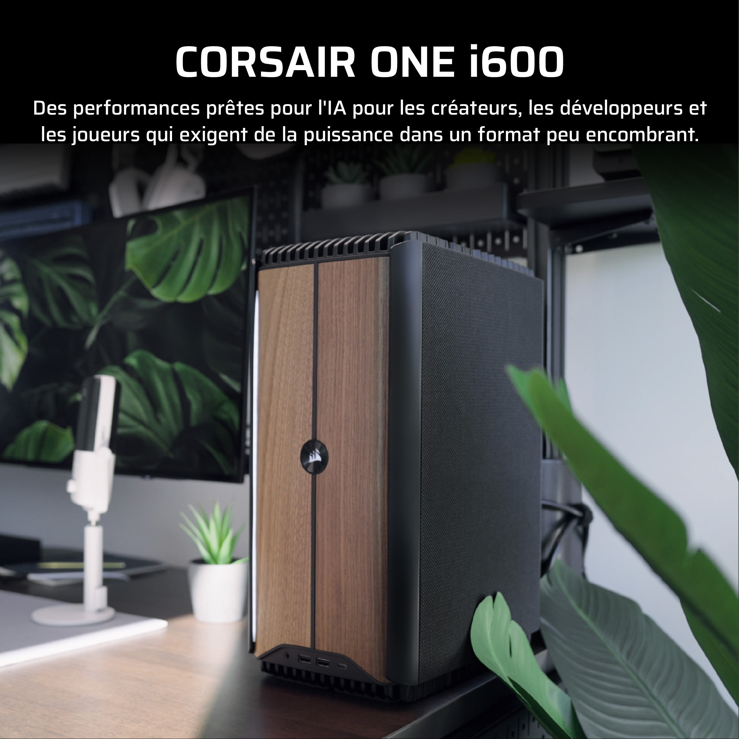 Corsair ONE R7 9800X3D/5080/32Go/2To/Wifi7/BT/Rj45 5G/W11 - Barebone et Mini-PC - 2