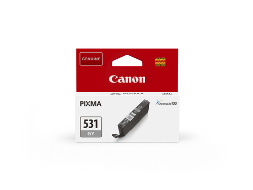 Cartouche d'encre grise - CLI-531GY pour imprimante Jet d'encre Canon - 0