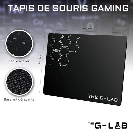 The G-LAB Combo Plutonium Bundle 4 en 1 Noir RGB (COMBO-PLUTONIUM/FR) - Achat / Vente Pack Peripheriques sur grosbill.com - 4