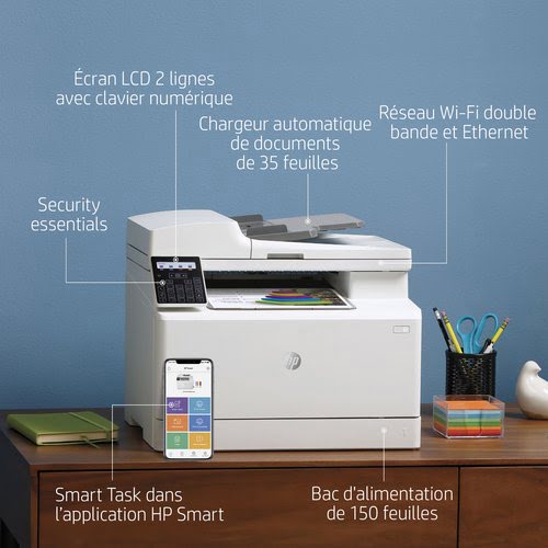  Color LaserJet Pro MFP M183fw (7KW56A#B19) - Achat / Vente sur grosbill.com - 4