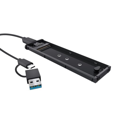 Trust USB-C 3.2 M.2 SSD - Noir - Boîtier externe - grosbill.com - 2