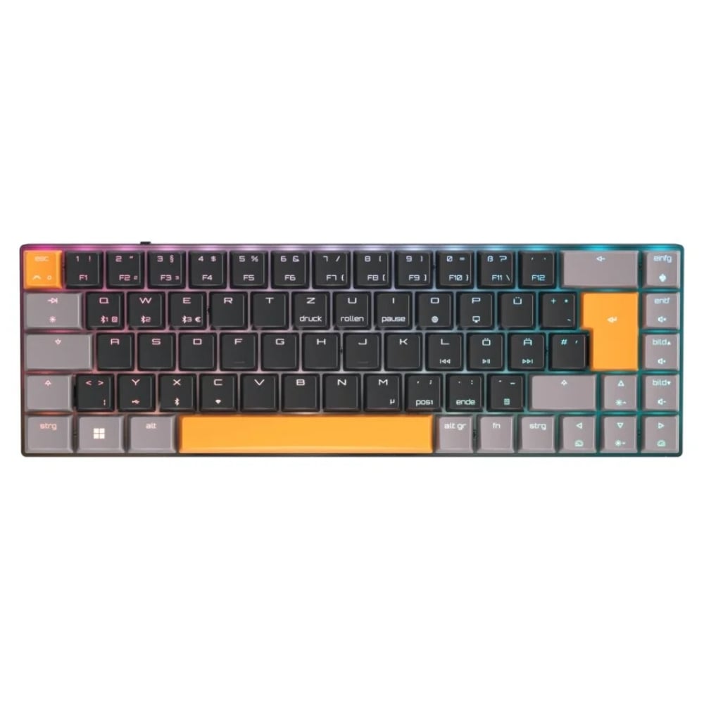Cherry MX-LP 2.1 Compact 65% -Mécanique/Sans-Fil/RGB/Noir - Clavier PC - 0