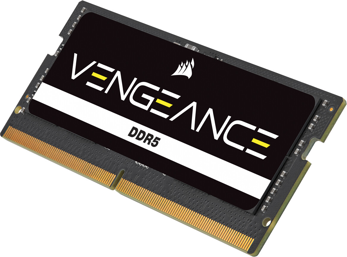 Corsair CMSX32GX5M2A4800C40 (2x16Go DDR5 4800 PC38400) - Mémoire PC portable - 2