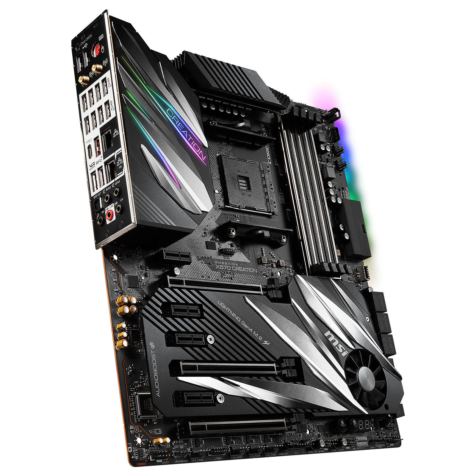 MSI PRESTIGE X570 CREATION E-ATX  - Carte mère MSI - grosbill.com - 3