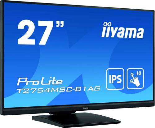 Iiyama 27 pouces  T2754MSC-B1AG - Ecran PC Iiyama - grosbill.com - 1