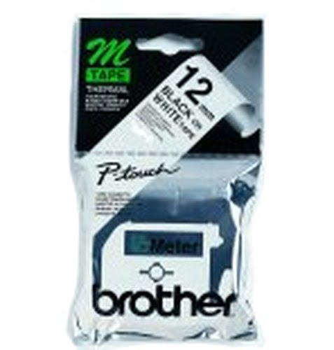 Brother Tape/black on white blister