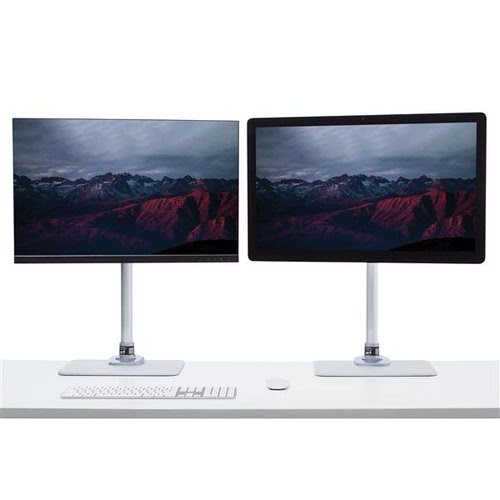 Single Monitor Stand - Silver - Achat / Vente sur grosbill.com - 5