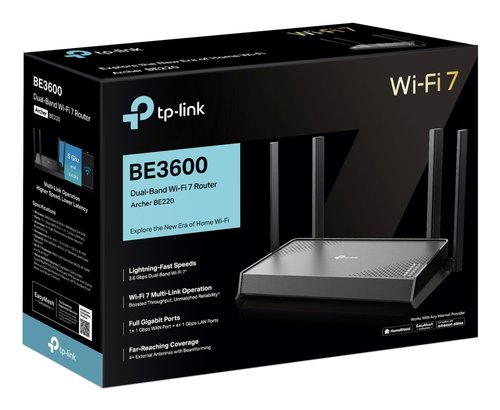 BE3600 DUAL-BAND WI-FI 7 ROUTER - Achat / Vente sur grosbill.com - 3