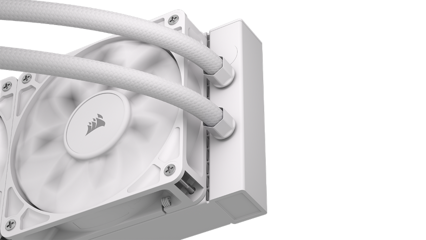 Corsair NAUTILUS 240 RS LCD - 240mm - Blanc - Watercooling - 3