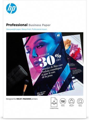 HP Pro Biz Gls A3 180g 150sh FSC Paper - Achat / Vente sur grosbill.com - 0