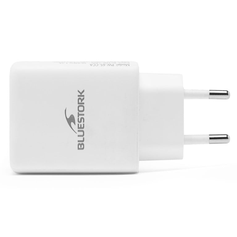 Bluestork Chargeur USB-C/USB-A 3 ports - 65W - Blanc (PW-65-CCA/0C) - Achat / Vente Chargeur sur grosbill.com - 2