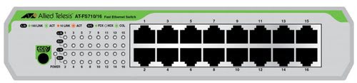 Allied Telesis AT-FS710/16-50 - 16 (ports)/10/100/Non manageable