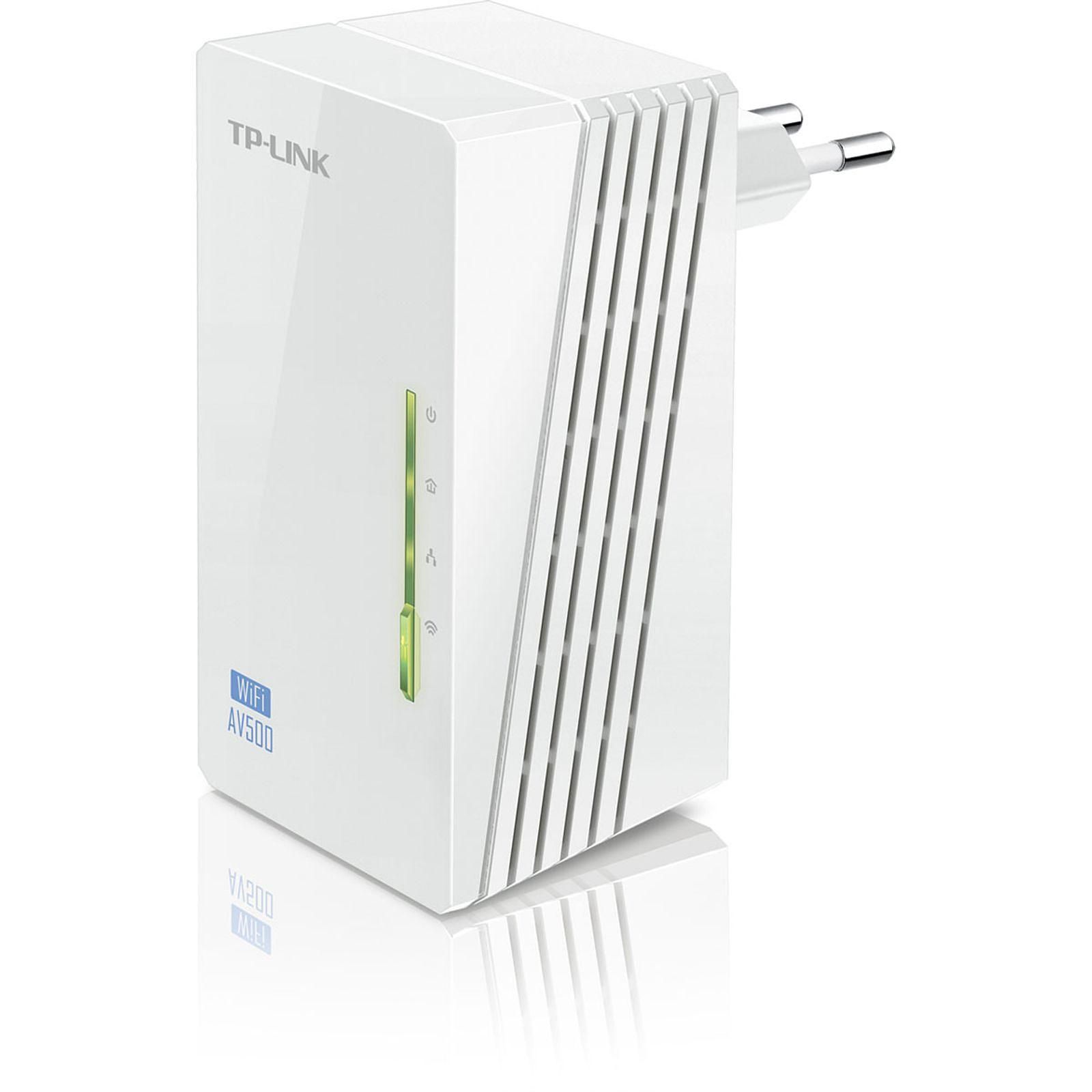 TP-Link TL-WPA4220 WiFi Extender CPL 500Mbps/WiFi 300Mbps  - Adaptateur CPL - 3