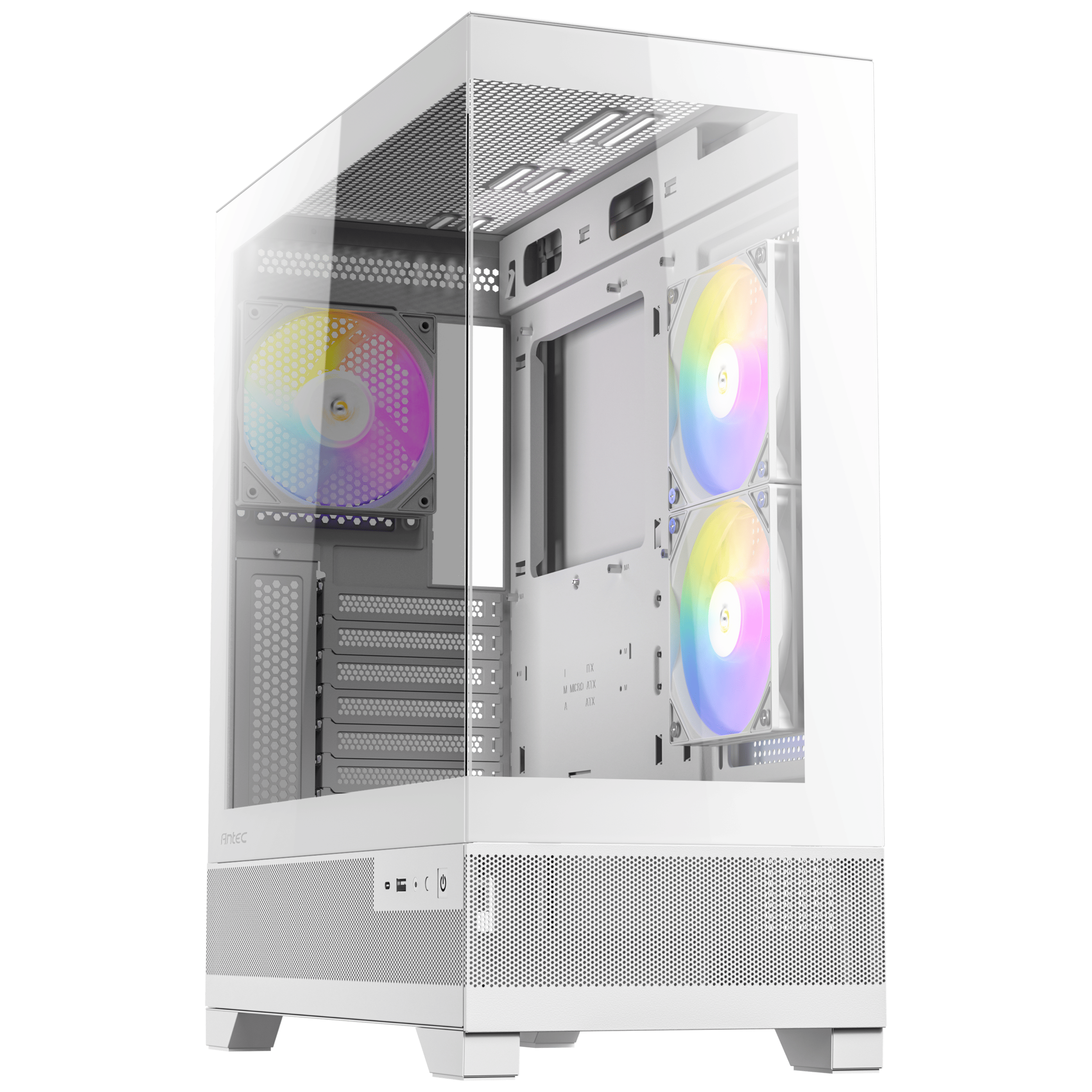 Boîtier PC Antec CX700 ARGB - MT/Sans Alim/ATX - Blanc Grosbill