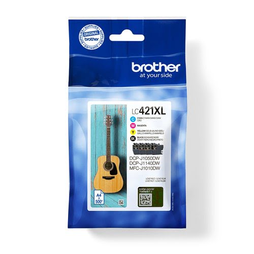 Brother - Noir, Cyan, Magenta, Jaune - LC421XLVAL - Achat / Vente Consommable imprimante sur grosbill.com - 0