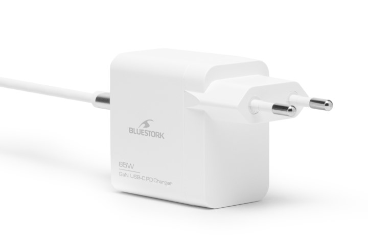 Bluestork 65W USB C - Blanc/Détachable  (PW-NB-65-C-GAN-W) - Achat / Vente Accessoire alimentation sur grosbill.com - 8