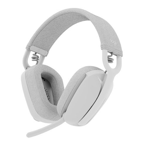 Grosbill Micro-casque Logitech ZONE VIBE 100 - OFF WHITE