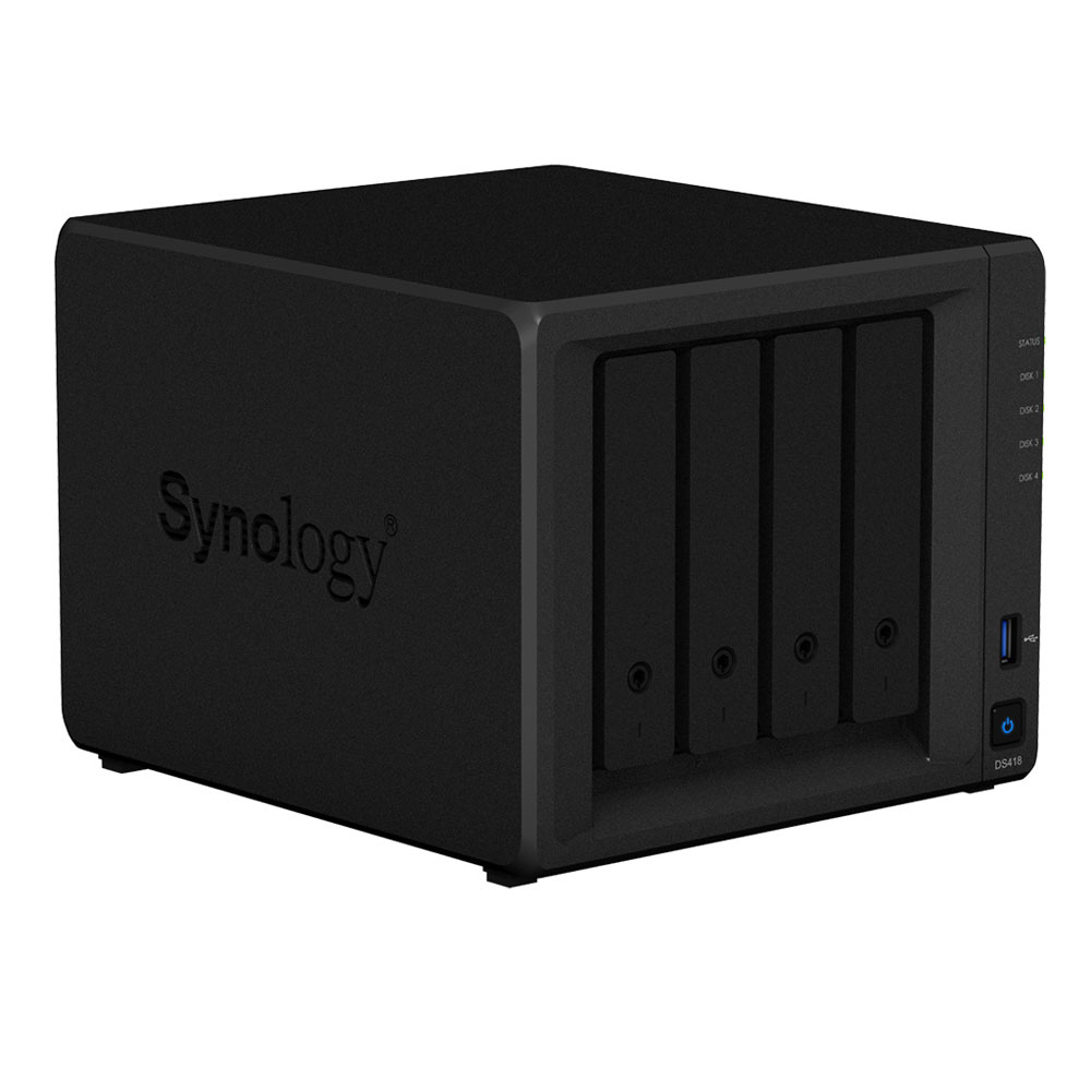 Synology DS418 - 4 HDD - Serveur NAS Synology - grosbill.com - 2