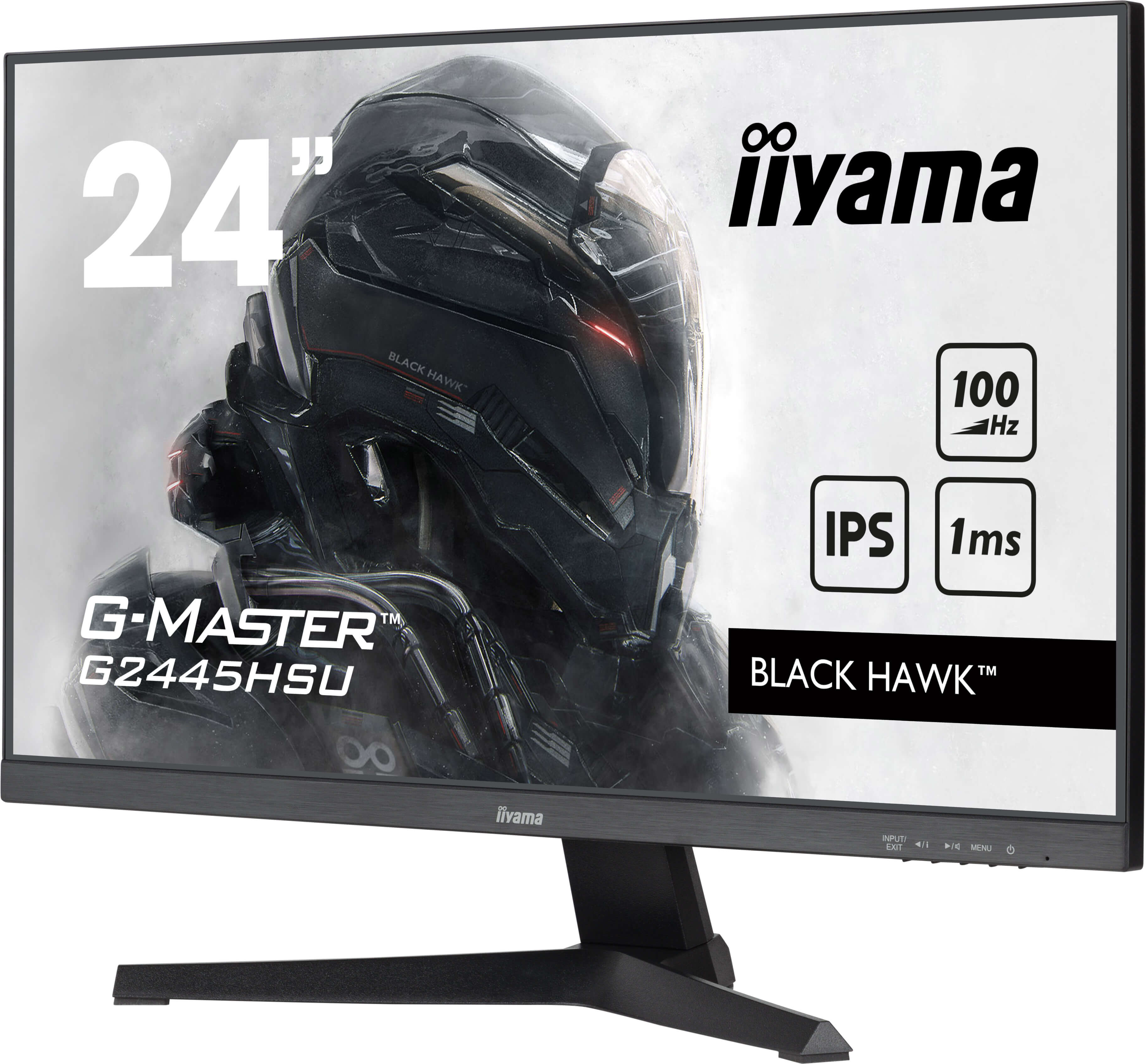 Iiyama 24 pouces  G2445HSU-B2 - Ecran PC Iiyama - grosbill.com - 4