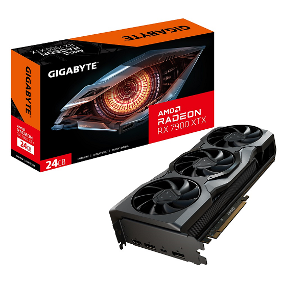 Gigabyte Radeon RX 7900 XTX 24G  - Carte graphique Gigabyte - 0