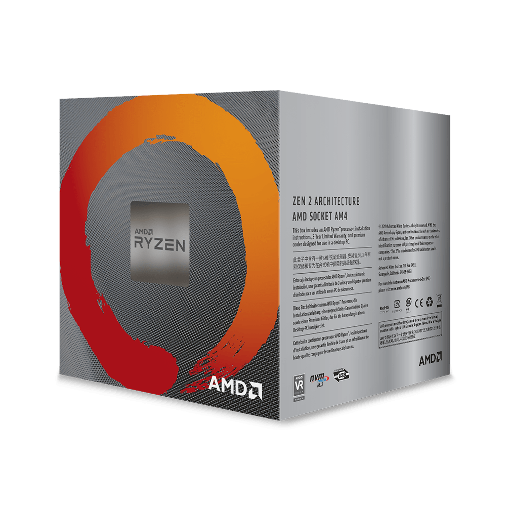 AMD Ryzen 5 3600XT - 3.8GHz - Processeur AMD - grosbill.com - 2
