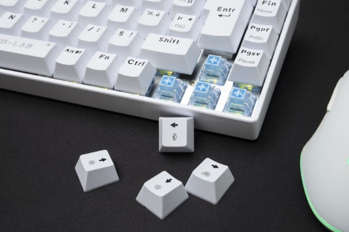 The G-LAB Keyz Titanium HE - Clavier PC The G-LAB - grosbill.com - 1
