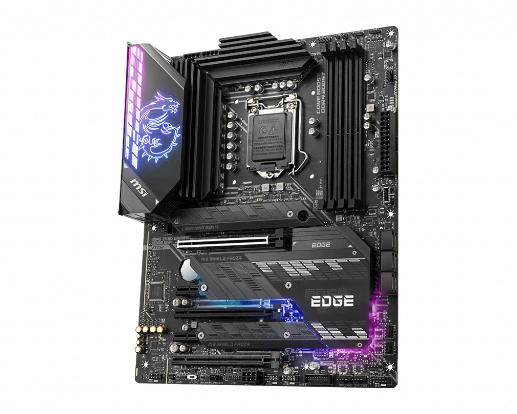 MSI MPG Z590 GAMING EDGE WiFi ATX  - Carte mère MSI - grosbill.com - 2