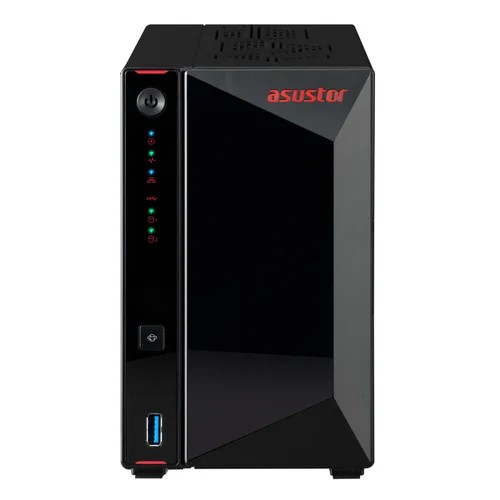 Asustor AS5402T - 2 baies avec 2 disques de 4To IronWolf - Serveur NAS - 3