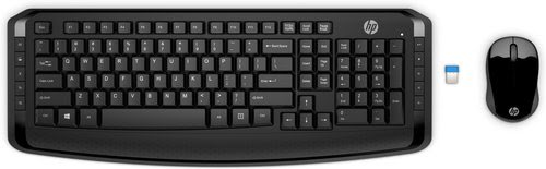 HP Clavier et souris sans fil HP 300 Noir