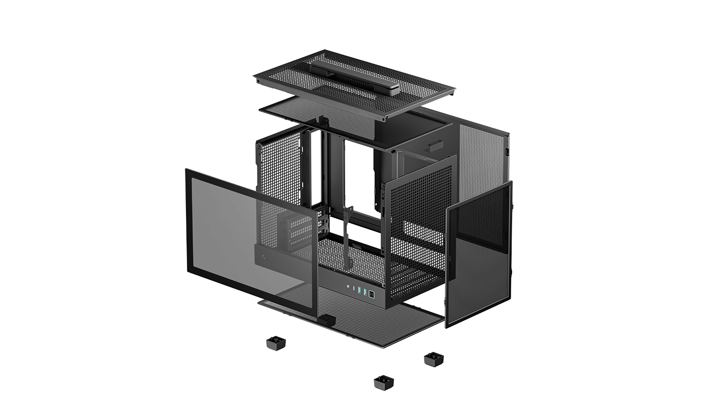 CH160 Noir - mT/Sans Alim/Mini-ITX + ASSASSIN IV S# - grosbill.com - 7