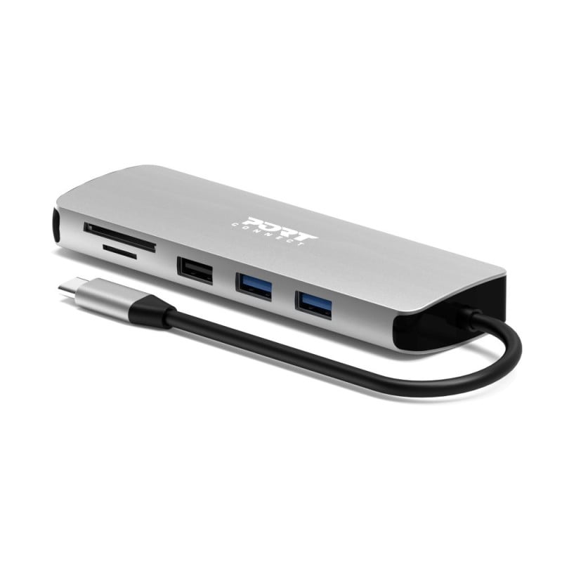 DOCKING TYPE C 9IN1 1x4K HDMI 85W# - Accessoire PC portable Port - 9
