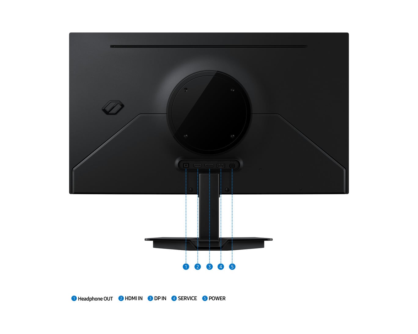 Samsung 27 pouces  LS27FG500SUXEN - Ecran PC Samsung - grosbill.com - 5