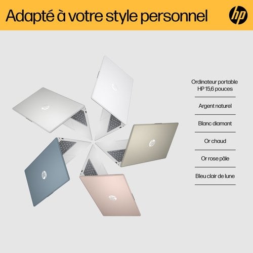 HP/15-fc0155nf/FHD/R5-7520U/8GB/512/W11H - Achat / Vente sur grosbill.com - 6