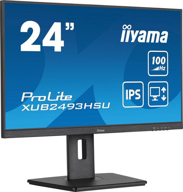 Iiyama 24 pouces  XUB2493HSU-B6 - Ecran PC Iiyama - grosbill.com - 1