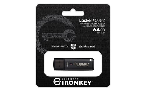 Kingston 64Go USB 3.2 - Clé USB Kingston - grosbill.com - 3