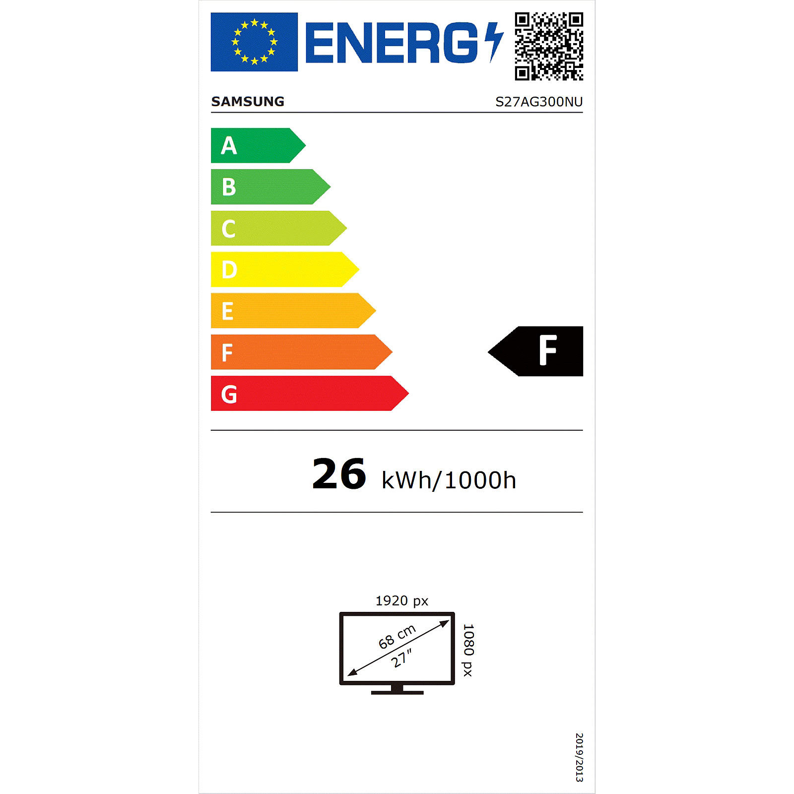 Samsung 27"  LS27AG300NUXEN - Ecran PC Samsung - grosbill.com - 4