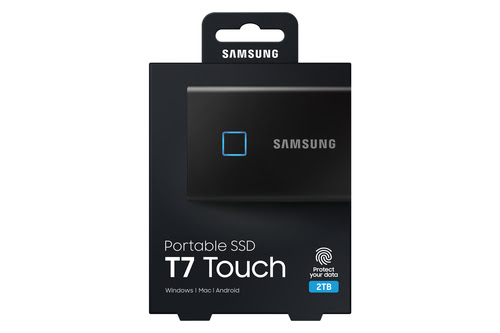 Samsung T7 Touch 2To Black (MU-PC2T0K/WW) - Achat / Vente Disque SSD externe sur grosbill.com - 30