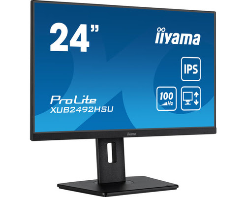 Iiyama 24 pouces  XUB2492HSU-B6 - Ecran PC Iiyama - grosbill.com - 1