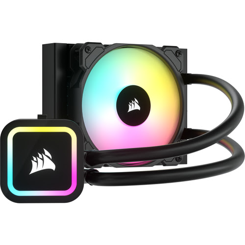 image produit Corsair iCUE H60x ELITE RGB - 120mm - CW-9060064-WW Grosbill