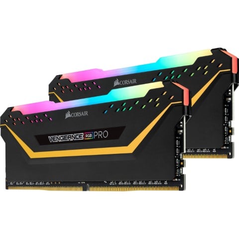 Corsair Vengeance RGB Pro (2x8Go DDR4 3200 PC25600) Noir - Mémoire PC Corsair sur grosbill.com - 3