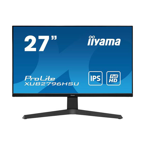 Iiyama 27 pouces  XUB2796HSU-B1-- - Ecran PC Iiyama - grosbill.com - 0