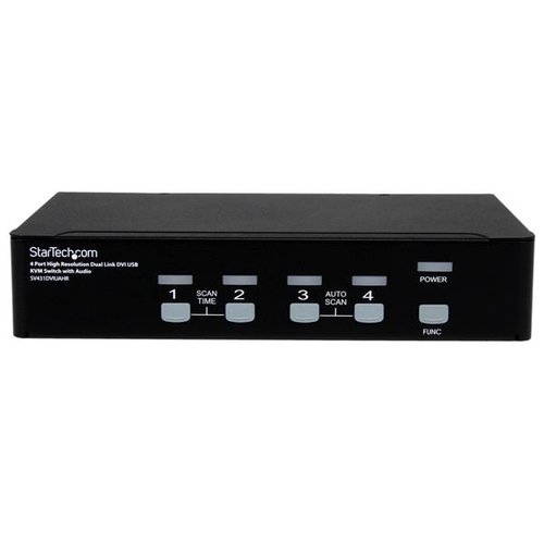 4 Port High Res USB DVI Audio KVM Switch - Achat / Vente sur grosbill.com - 1